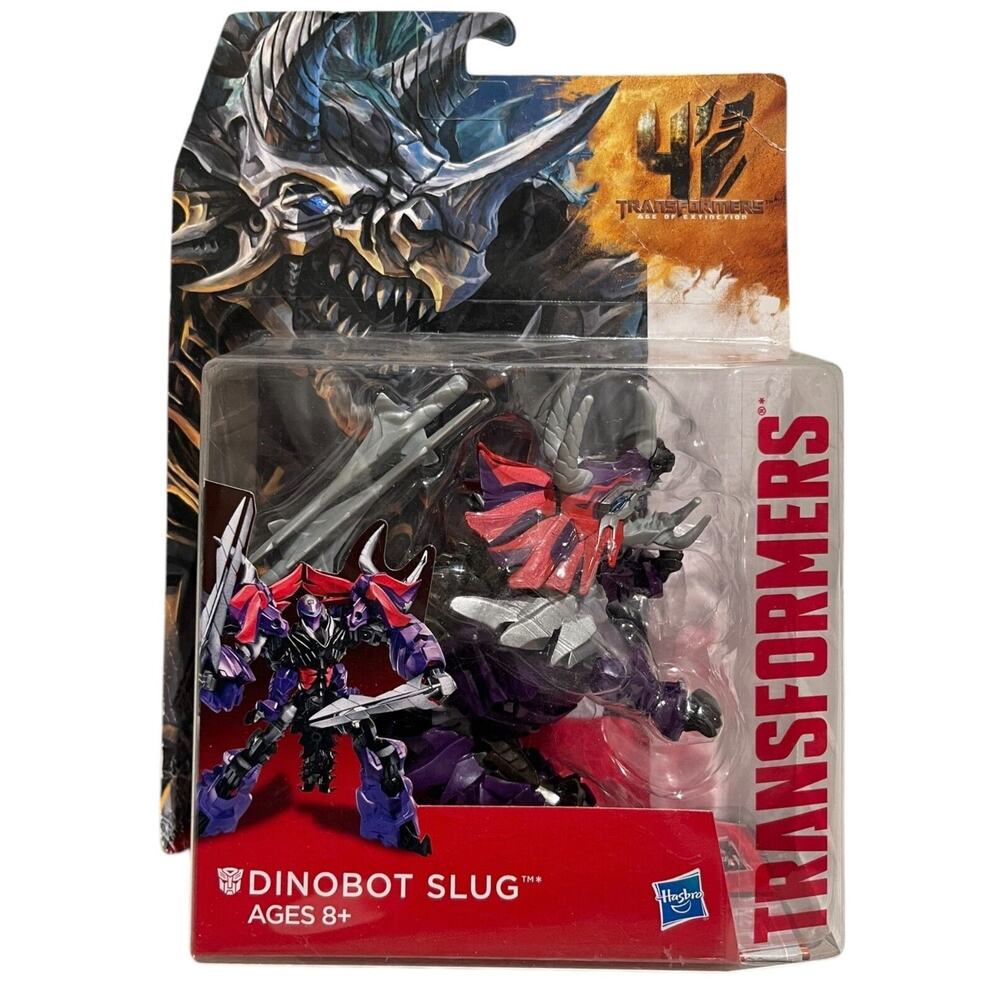 Transformers Age of Extinction Generations Deluxe Class Dinobot Slug Figure 8+
